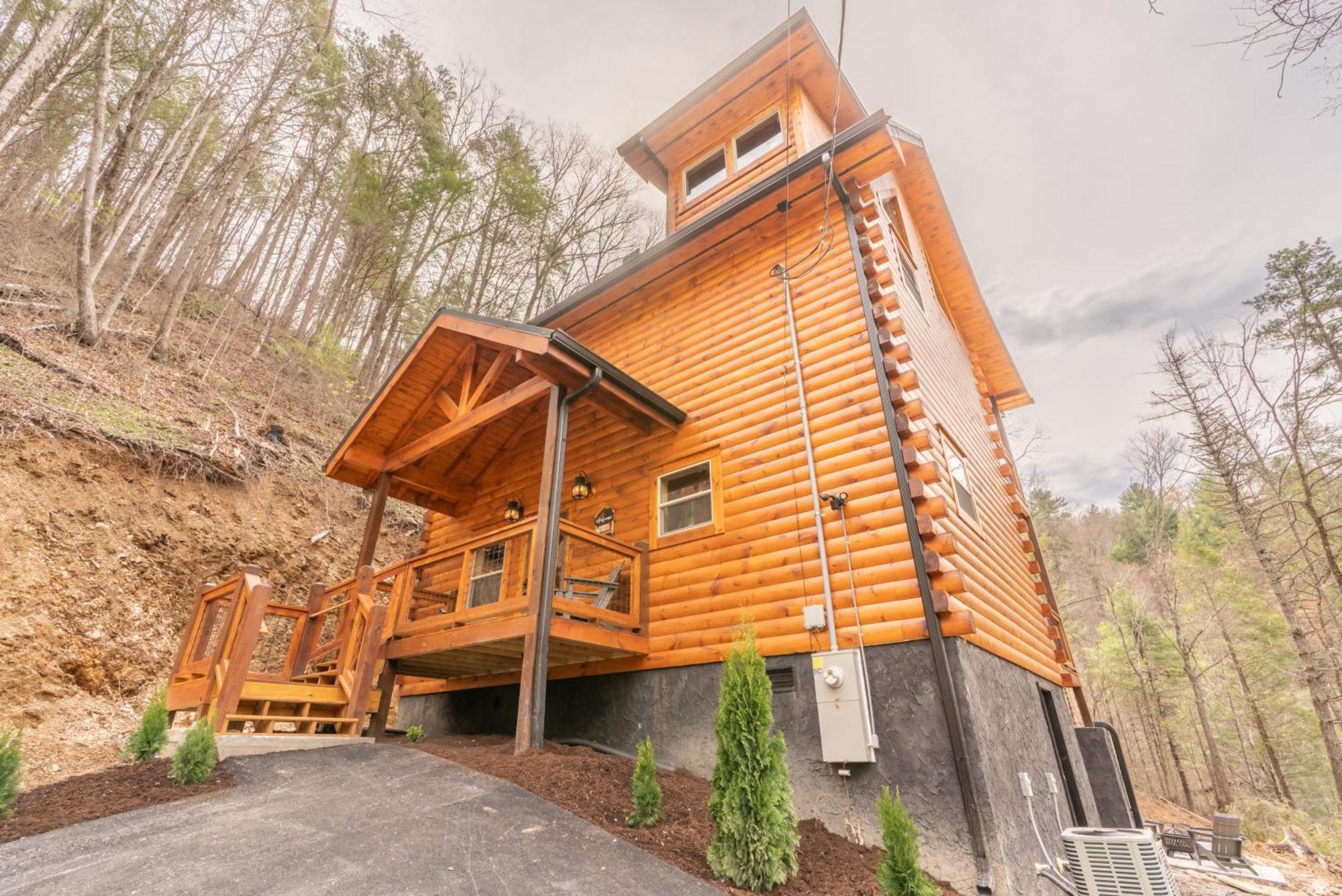 Hawks Nest Mountain Cabin Villa Sevierville Exterior photo